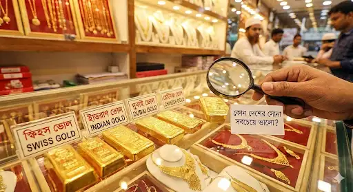 কোন দেশের সোনা সবচেয়ে ভালো